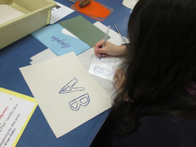 Printmaking Around the Room ArTechTivity